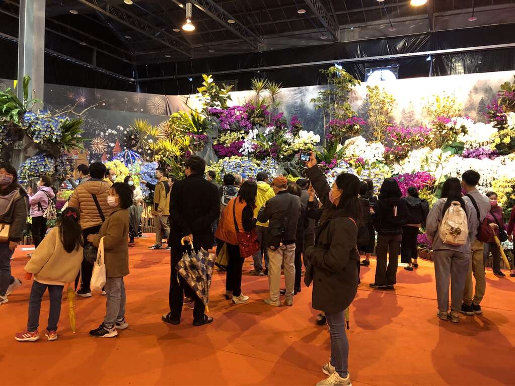 台南国际兰展享誉全国人气畅旺