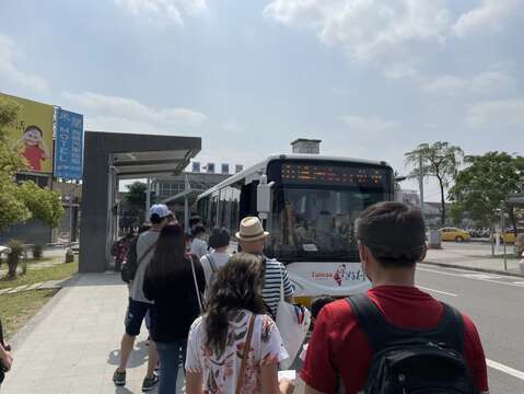 山博行线善化转运站游客照片