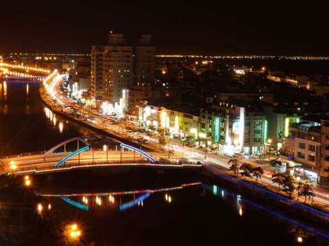 运河夜景