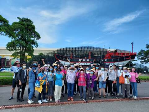 导览路线行经1661台湾船园区