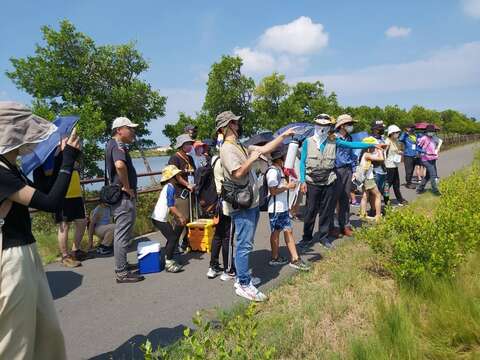 老師導覽鹽田生態