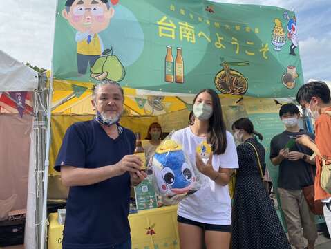 台南观光摊位野老朝雄