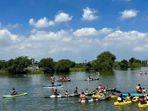 水域遊憩體驗活動（南市觀旅局提供）