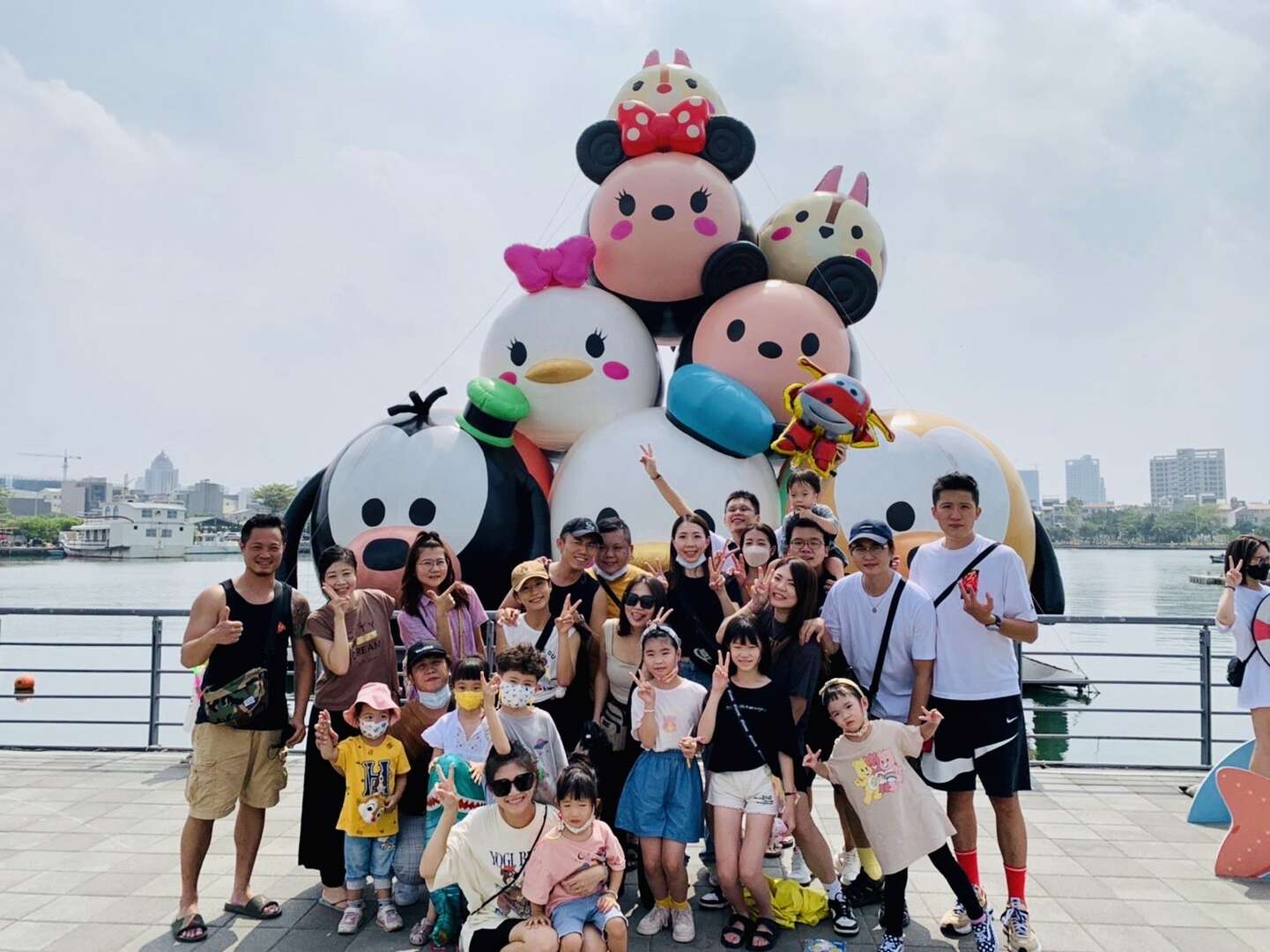 親朋好友與TsumTsum大合照