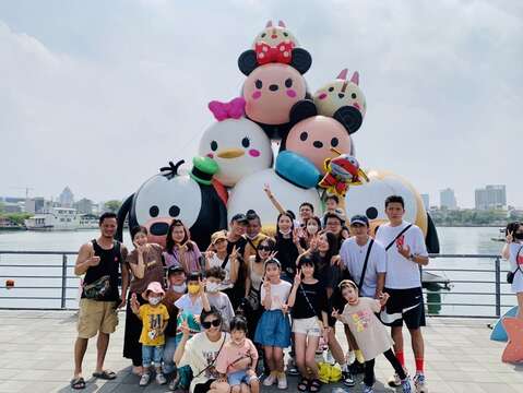 亲朋好友与TsumTsum大合照