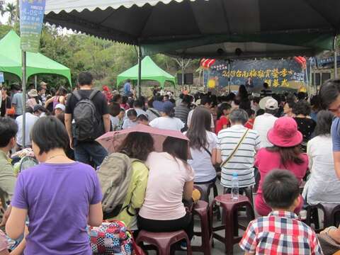 赏萤季参加民众众多