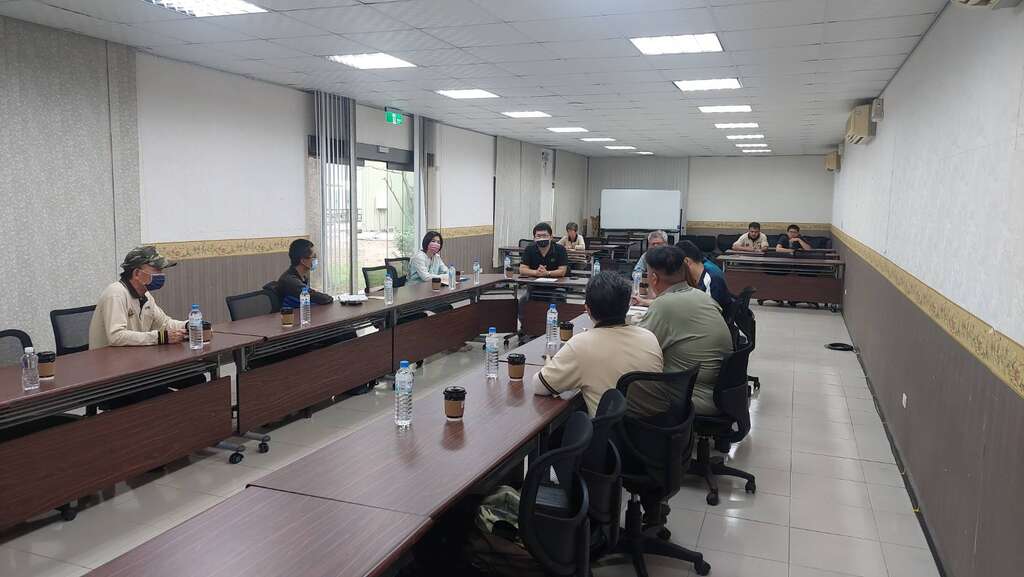 交通部观光局谢长润技正主持现勘会议