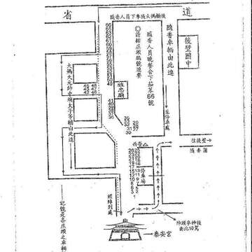 後壁下茄苳泰安宮地圖