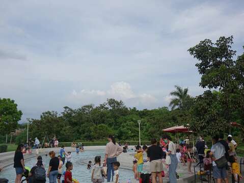 山上水道花園博物館戲水消暑一夏