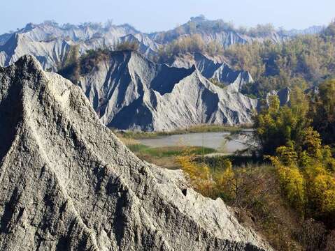 探訪南168上的草山月世界白堊地型【圖摘自台南旅遊網】