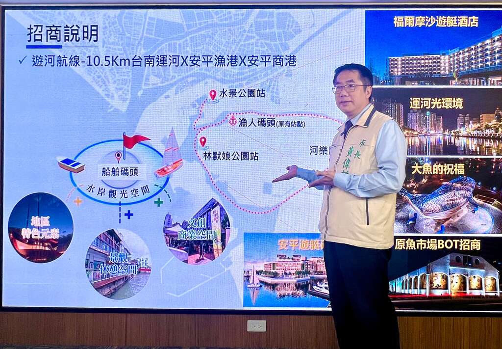 台南市黄伟哲市长邀请民间共同投资