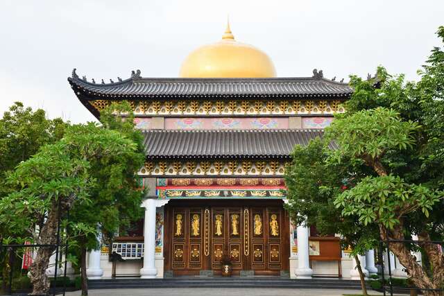 位於楠西的玄空法寺佔地面積寬廣