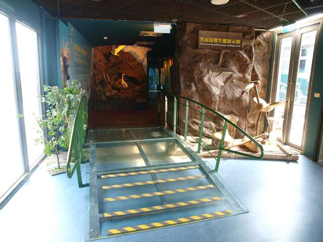 黑面琵鷺生態展示館入口