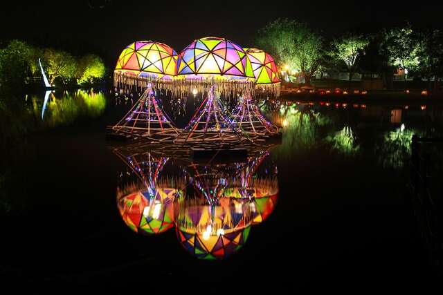 月津港燈節以創新藝術結合在地人文風情