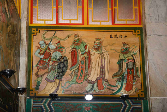 「四海龍王」壁畫