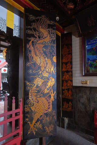 照片-虎边「金龙」门神