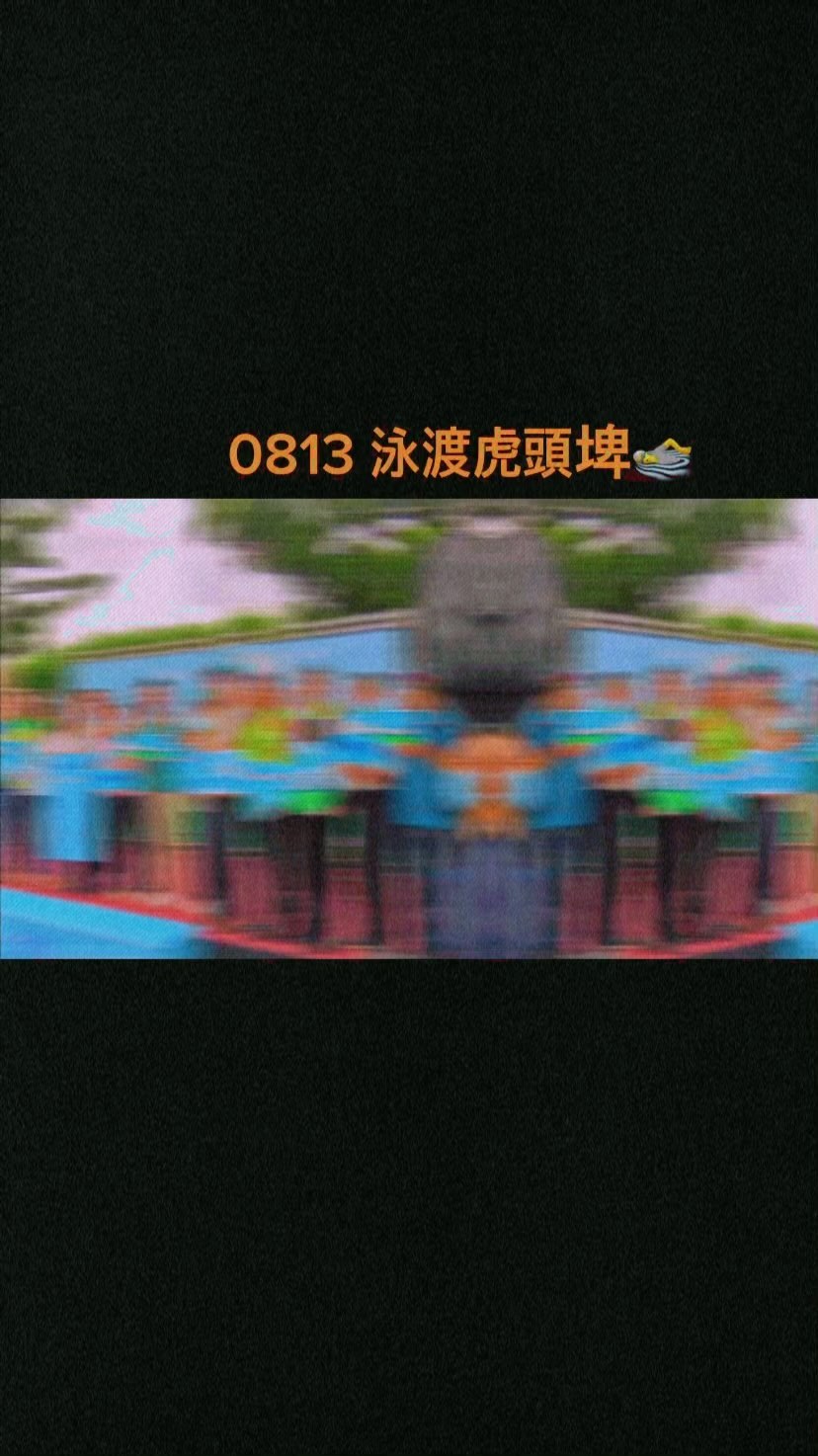 泳渡虎頭埤#台南旅遊 #台南觀光 #新化虎頭埤風景區