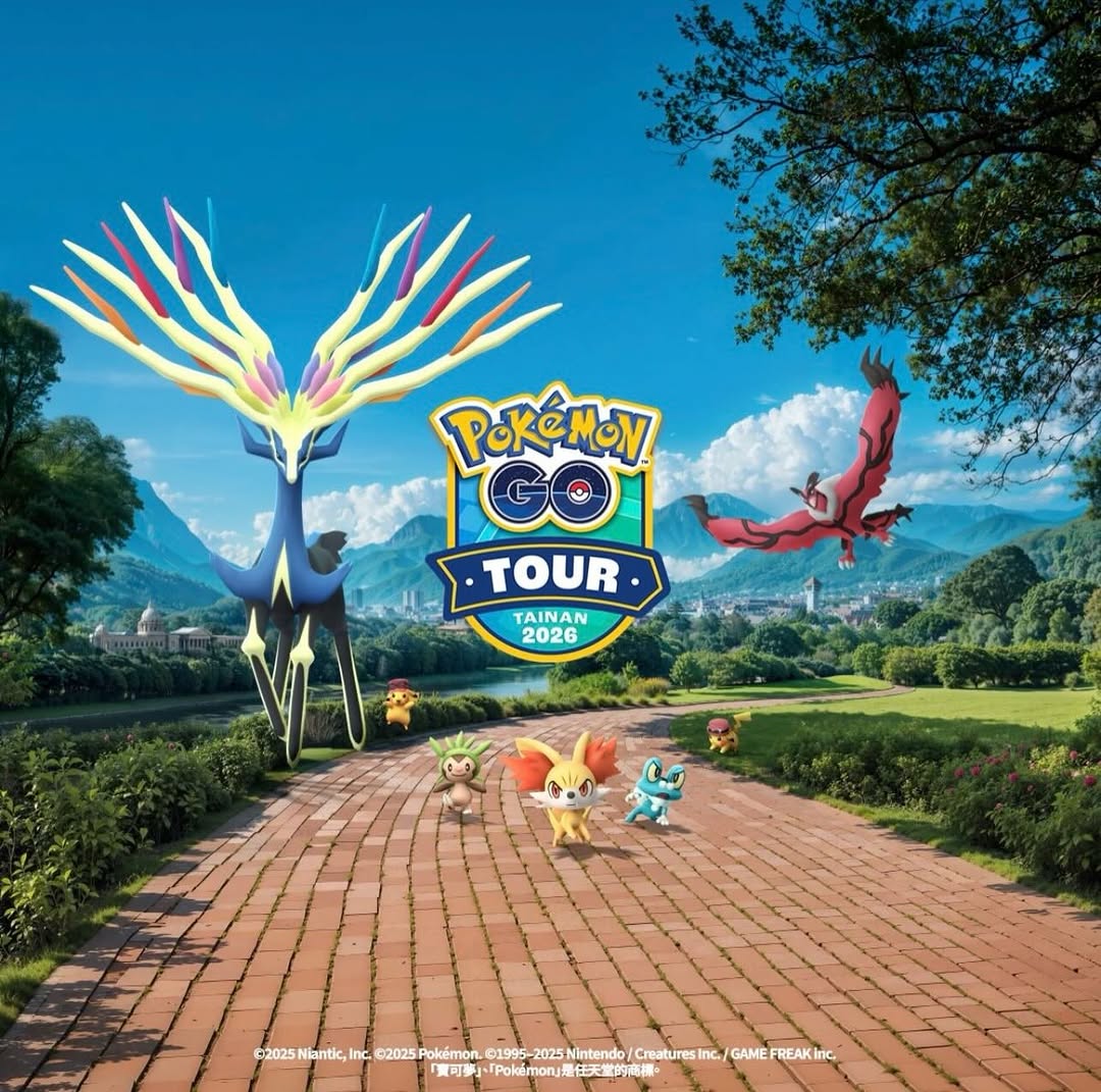 ★★★★★Pokémon GO Tour:カロス地方-台南2026年2月20日から22日までの3日間、台南都會公園にて開催されます...