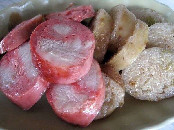 jialising Congee with Intestines