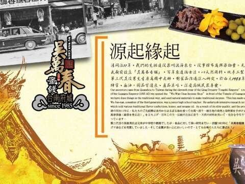 臺南府城 吳萬春蜜餞