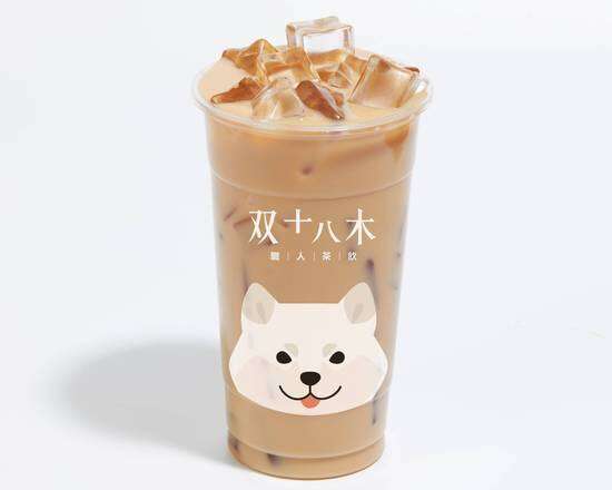 双十八木职人茶饮文贤店-伯爵奶茶