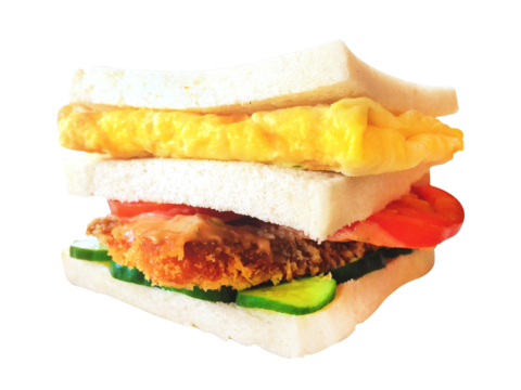 喜得炭火燒三明治-台南東寧店