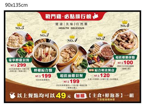 戰鬥雞 油雞/醉雞 輕食 崇明旗艦總店