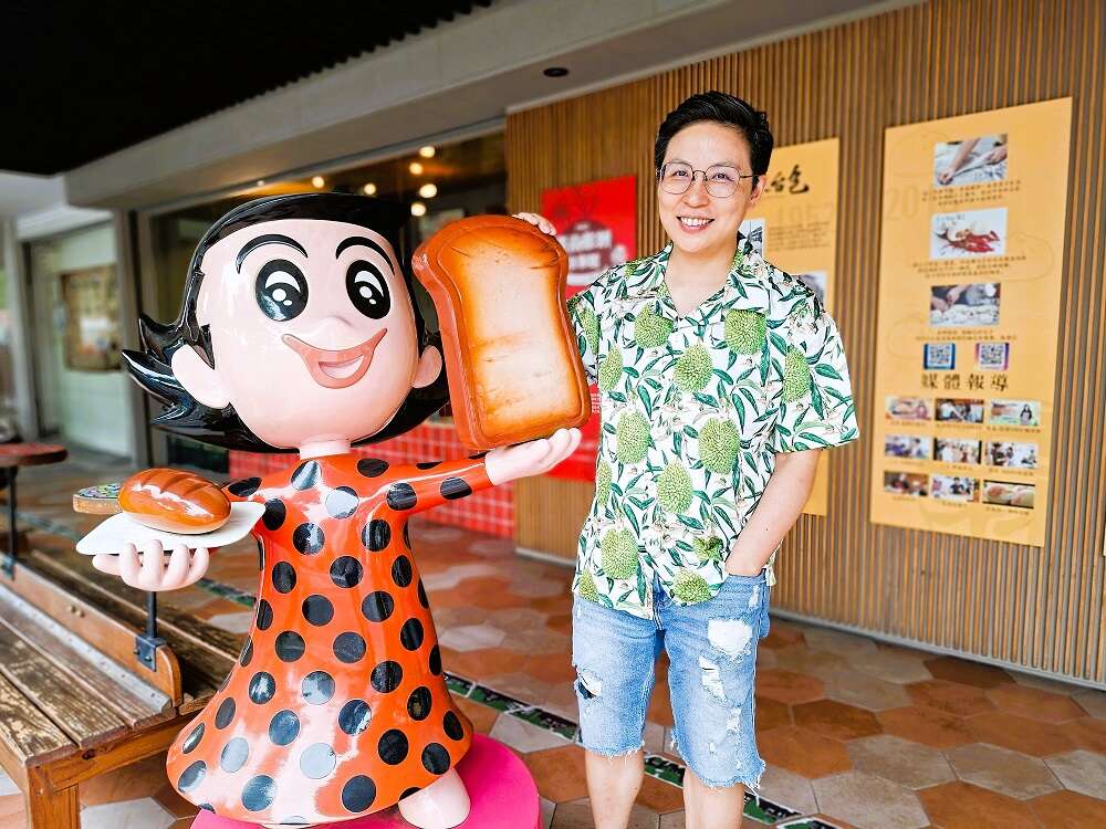「鹹甜引路臺南味」翻新包子與膨餅，用吃來記錄生活與地方，「克林台包」從傳統食物帶大家理解臺南