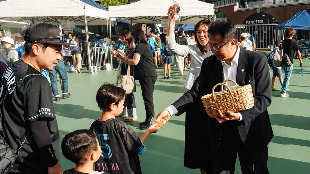 Belluna巨蛋臺南觀光日 黃偉哲市長登板投出一記好球