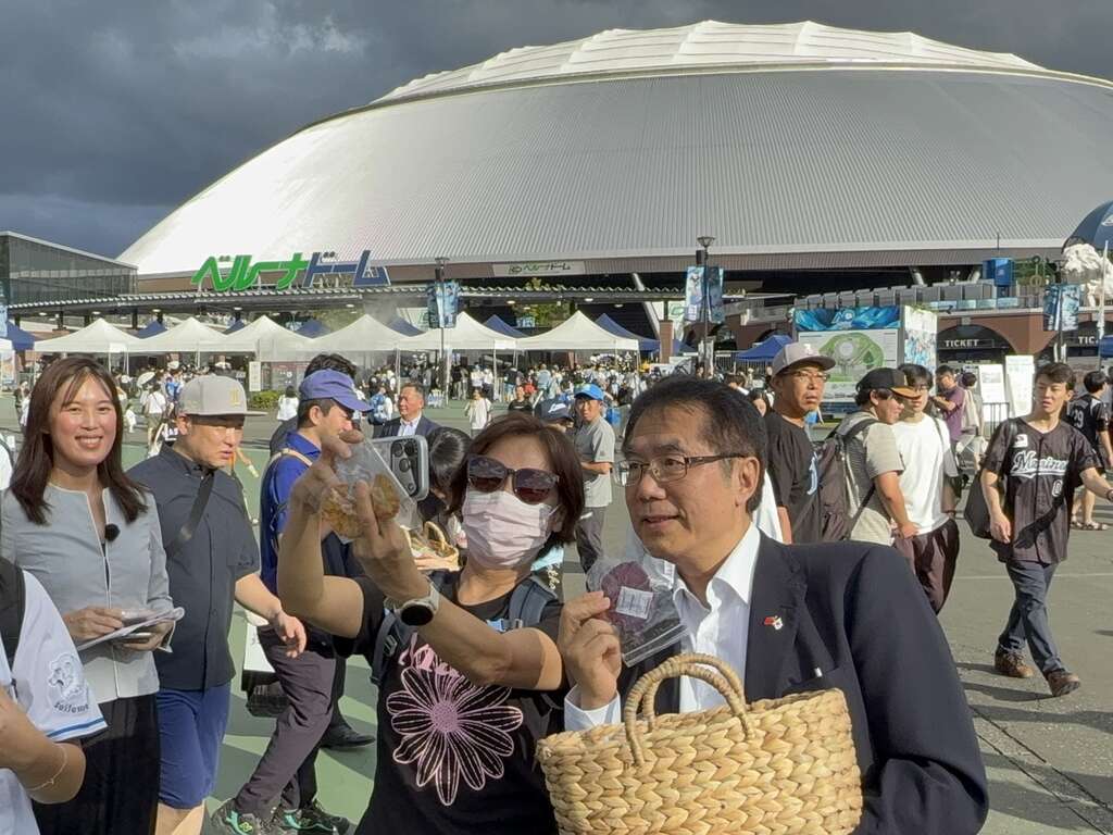 Belluna巨蛋臺南觀光日 黃偉哲市長登板投出一記好球