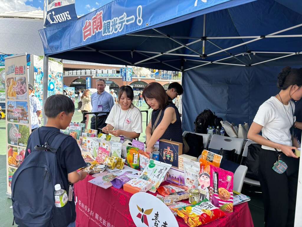 Belluna巨蛋臺南觀光日 黃偉哲市長登板投出一記好球