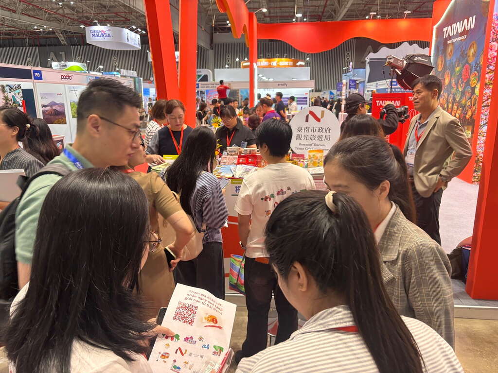 臺南市前進胡志明市ITE國際旅展 多元行銷深化越南觀光市場