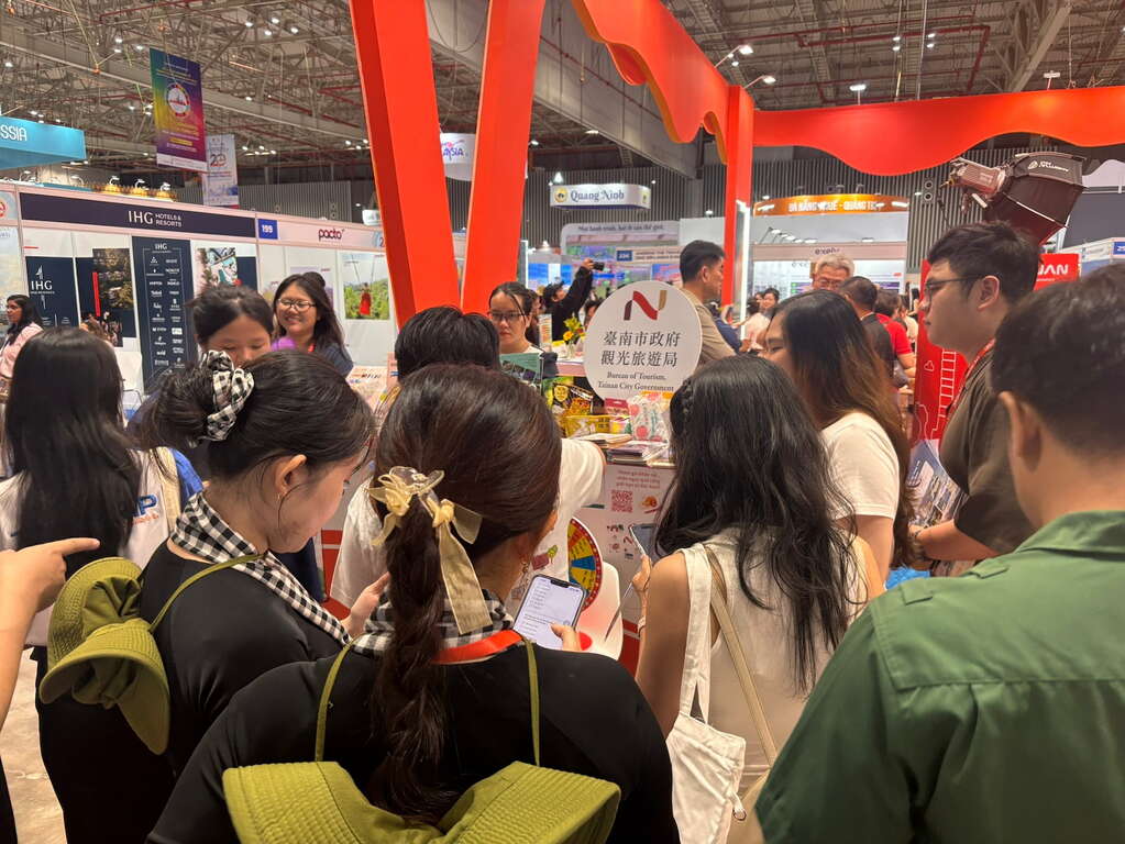 臺南市前進胡志明市ITE國際旅展 多元行銷深化越南觀光市場