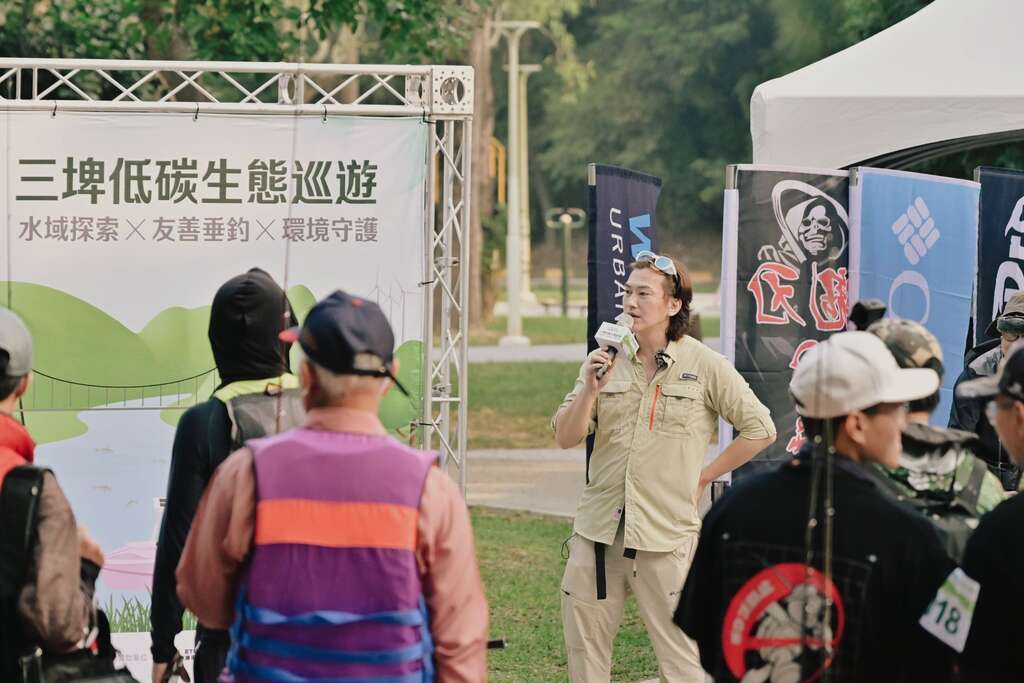 搭太陽能船、電動拉拉車、路亞生態釣魚！虎頭埤水與綠減碳體驗日登場　邀全民感受低碳旅遊新生活