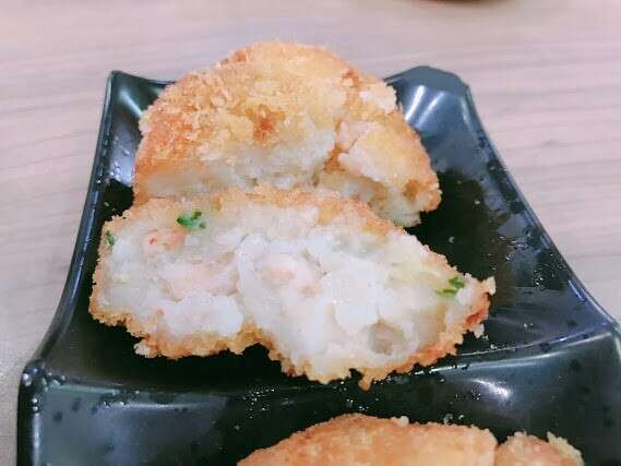 shrimp roll croquette