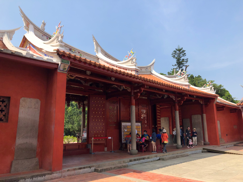 The entrance of the main hall