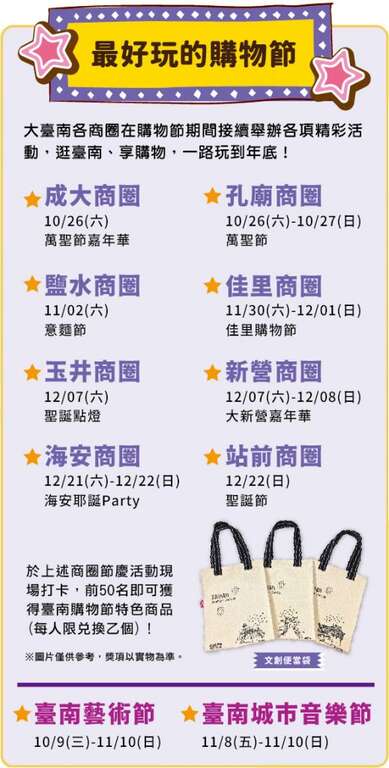 2019臺南購物節-最好玩的購物節