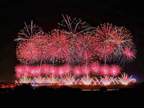 2020台南將軍火音樂節高空煙火參考特效