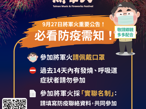 防疫須知一覽