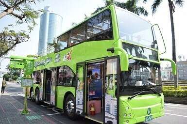 Bus stop of the Tainan city tour bus